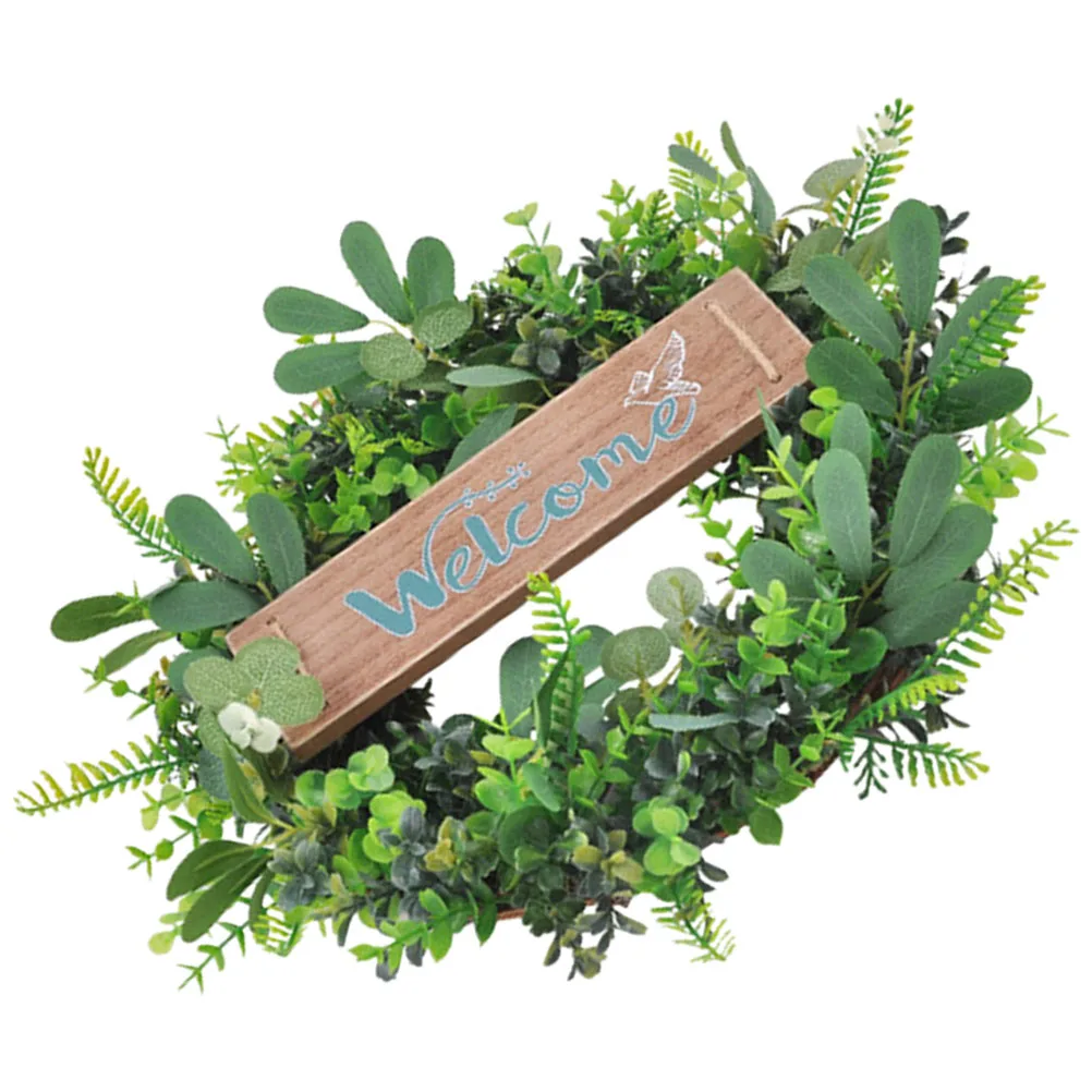 1 Set Artificial Eucalyptus Leaf Wreath Hanging Garland Home Door Decor Welcome Sign Spring Festival Seasonal Simulation Wreath
1 Set Artificial Eucalyptus Leaf Wreath Hanging Garland Home Door Decor Welcome Sign Spring Festival Seasonal Simulation Wreath
