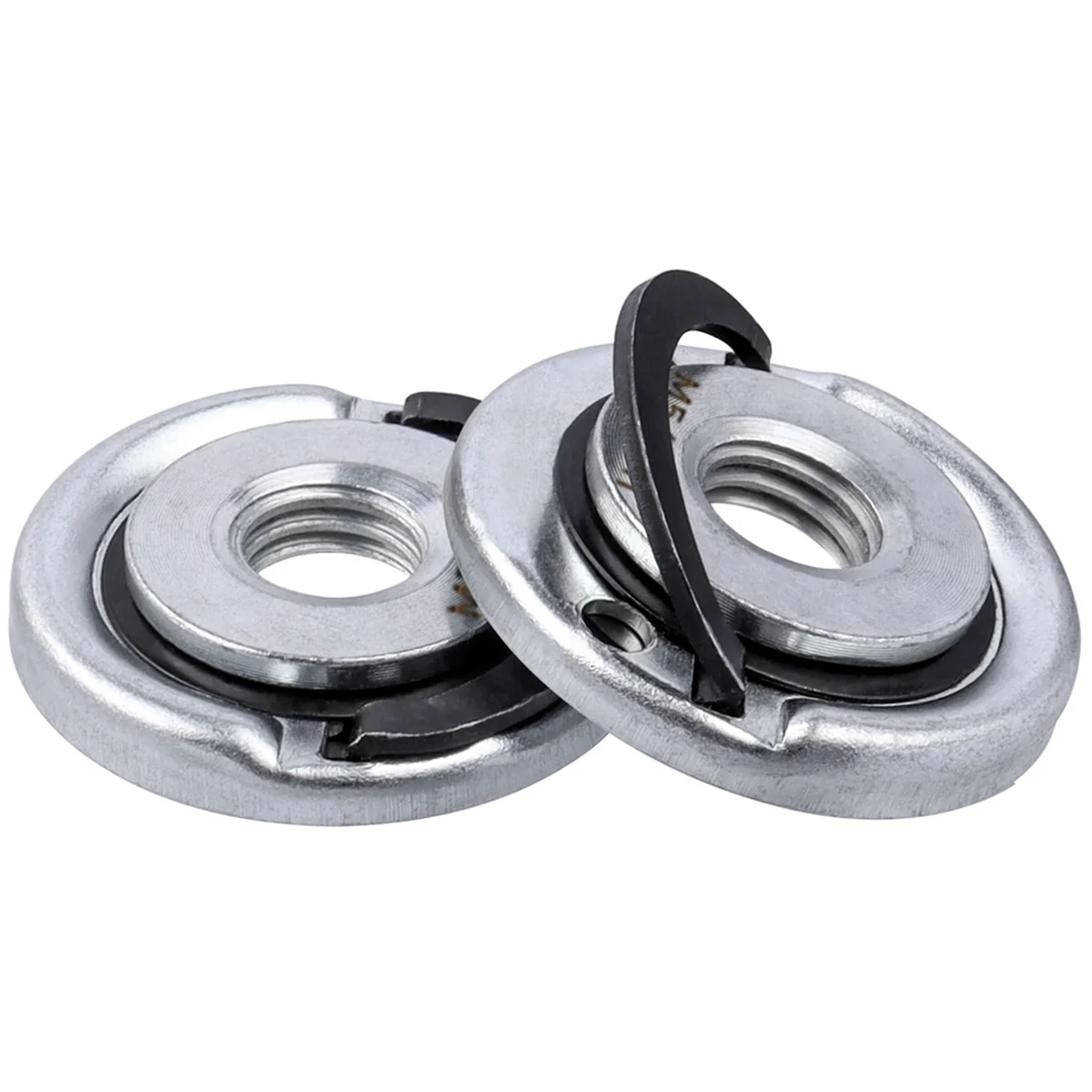 AS63 2Pcs Quick Change Angle Grinder Flange Nuts 5/8-11 Grinder Nut Replacement Lock Nuts Grinder Locking Nuts
AS63 2Pcs Quick Change Angle Grinder Flange Nuts 5/8-11 Grinder Nut Replacement Lock Nuts Grinder Locking Nuts