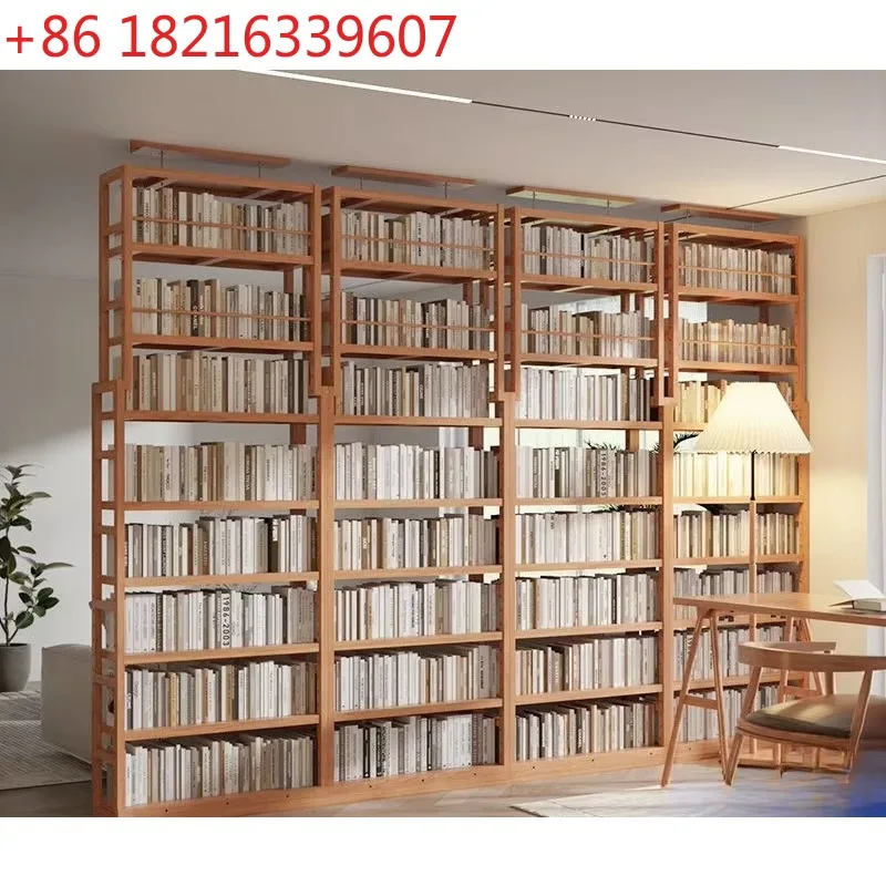 Книжная полка из цельного дерева, простой многослойный студенческий книжный шкаф от пола до потолка, спальня, гостиная, полное настенное хранилище
Книжная полка из цельного дерева, простой многослойный студенческий книжный шкаф от пола до потолка, спальня, гостиная, полное настенное хранилище