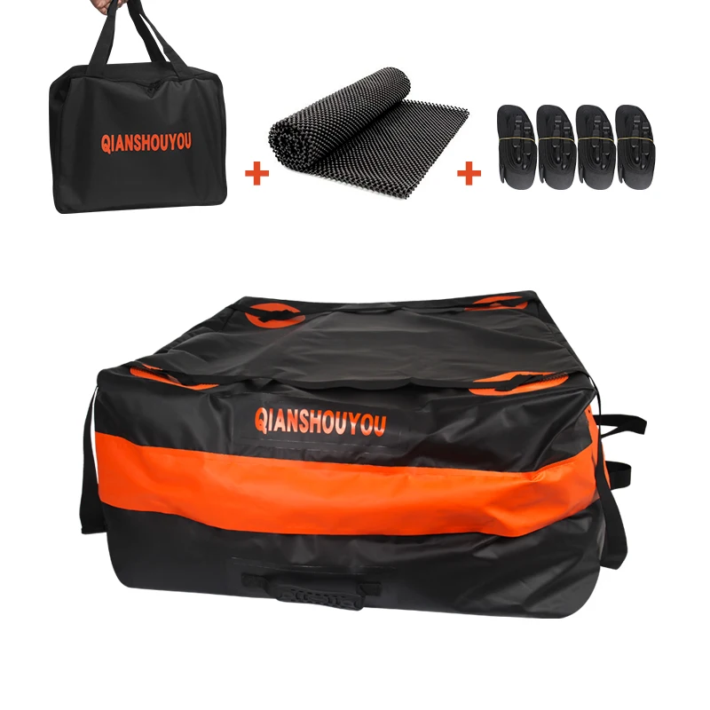 336LFoldable Storage 500D PVC Waterproof SUV Vehicle Car Travel TOP Storage Cargo Carrier Roof Rack Bag Car Camp Luggage Bag
336LFoldable Storage 500D PVC Waterproof SUV Vehicle Car Travel TOP Storage Cargo Carrier Roof Rack Bag Car Camp Luggage Bag