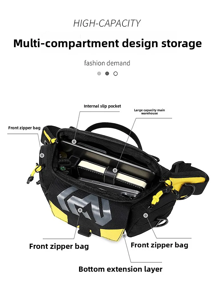 CEION & KEUST Outdoor Multi-Functional Motorcycle Riding Waist Bag Single oulder Crossbody Student Bapa Street Trend Wa...
CEION & KEUST Outdoor Multi-Functional Motorcycle Riding Waist Bag Single oulder Crossbody Student Bapa Street Trend Wa...