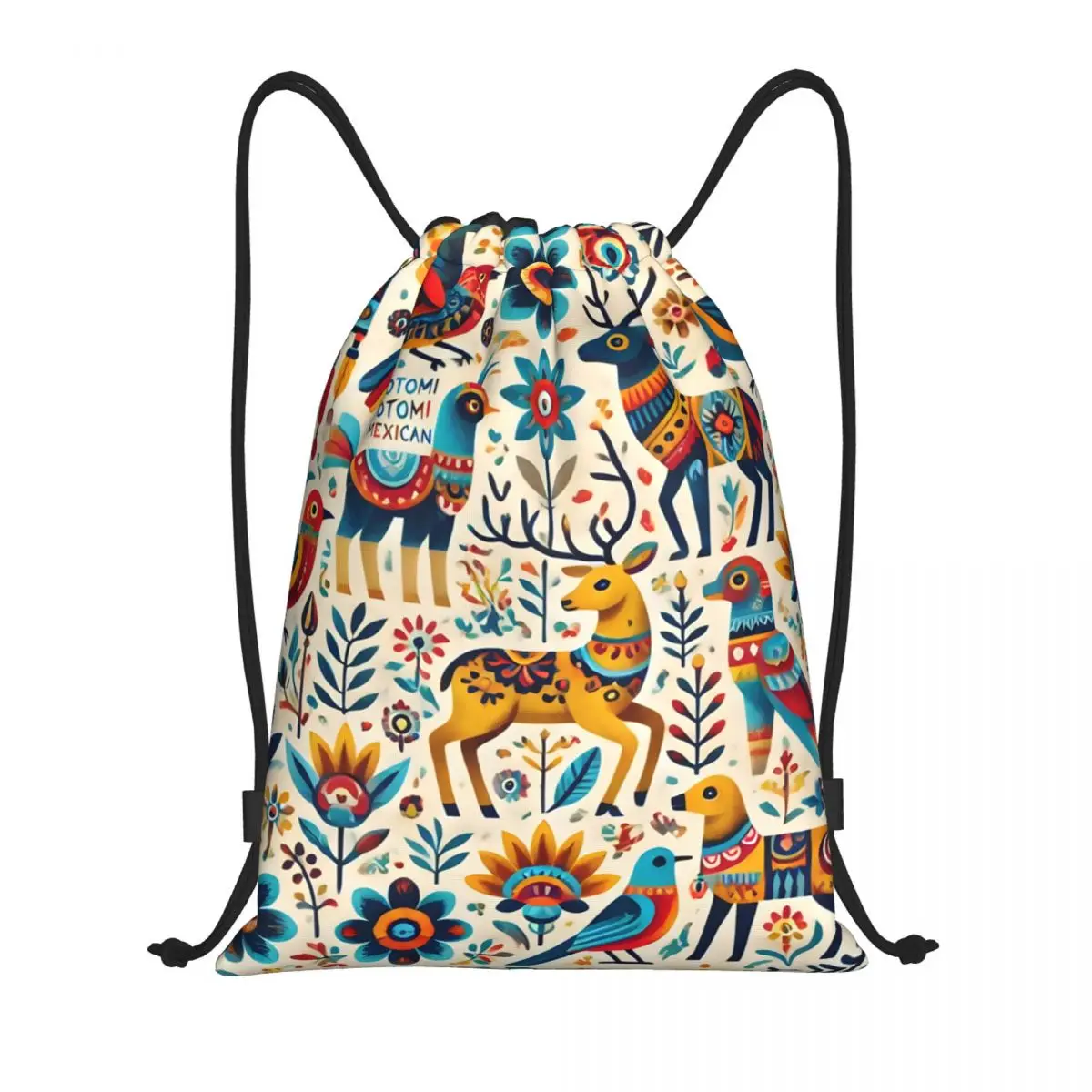 Изготовленная на заказ сумка Otomi с мексиканским рисунком животных на шнурке для женщин и мужчин, легкий спортивный рюкзак для хранения в тренажерном зале
Изготовленная на заказ сумка Otomi с мексиканским рисунком животных на шнурке для женщин и мужчин, легкий спортивный рюкзак для хранения в тренажерном зале
