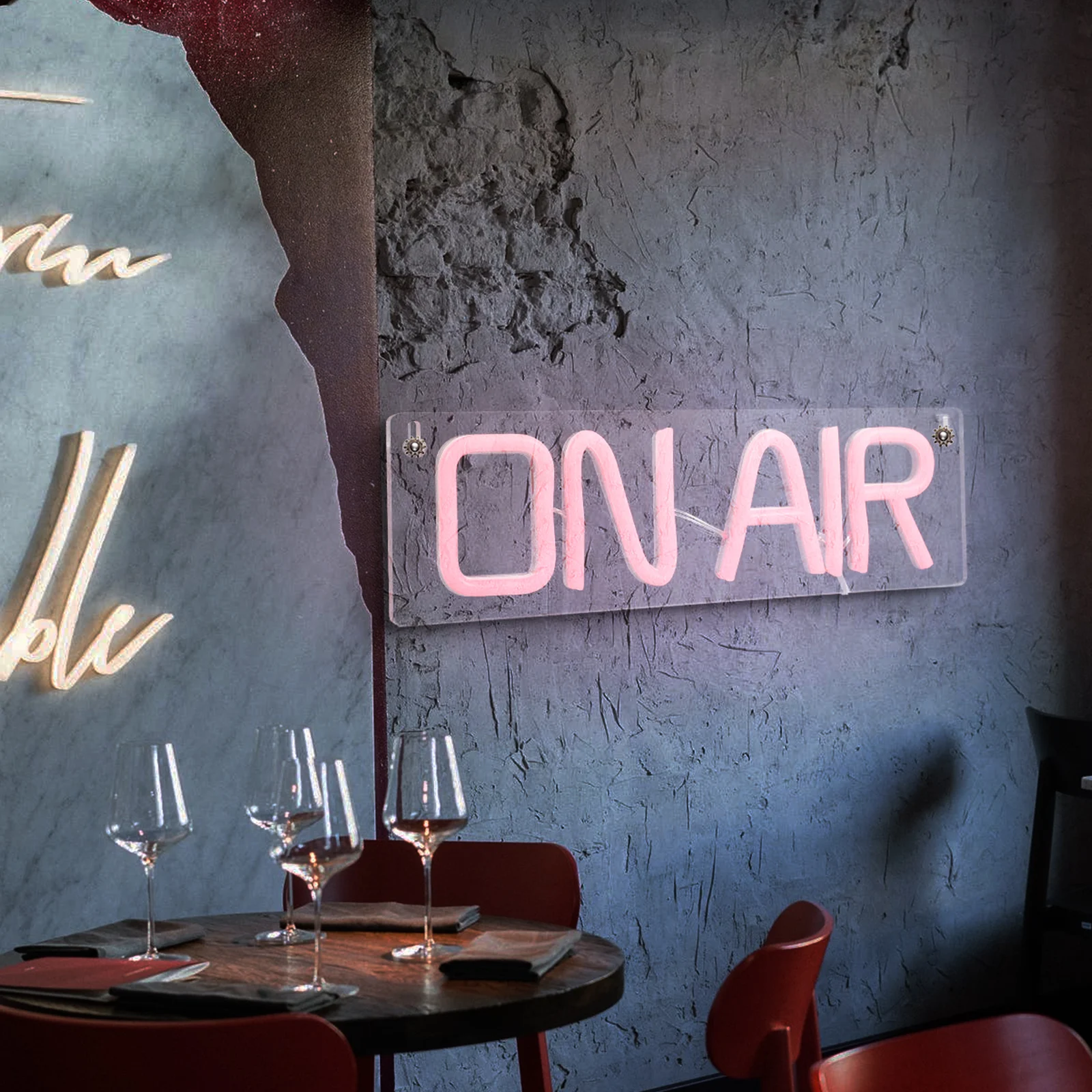 Neon Night Lamp Decorative Bar Alphabet Shaped Atmosphere Lighting USB Powered Durable Small Night Light Chic Distinctive
Neon Night Lamp Decorative Bar Alphabet Shaped Atmosphere Lighting USB Powered Durable Small Night Light Chic Distinctive