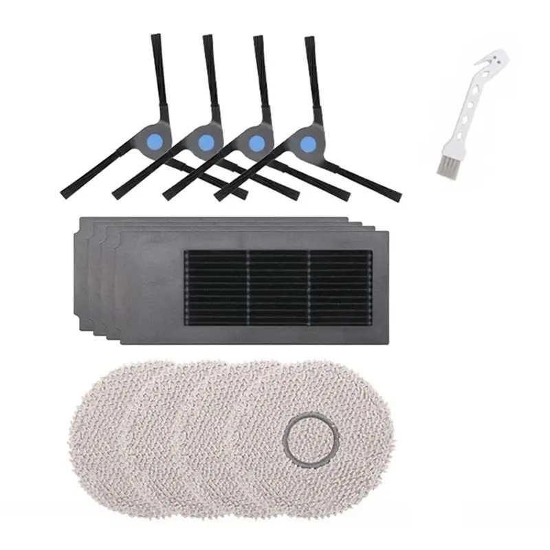 AUAU-Запчасти для робота-пылесоса Ecovacs Deebot X2/X2 Omni/X2 Pro: основная и боковые щетки, HEPA-фильтр, салфетка для влажной уборки
AUAU-Запчасти для робота-пылесоса Ecovacs Deebot X2/X2 Omni/X2 Pro: основная и боковые щетки, HEPA-фильтр, салфетка для влажной уборки