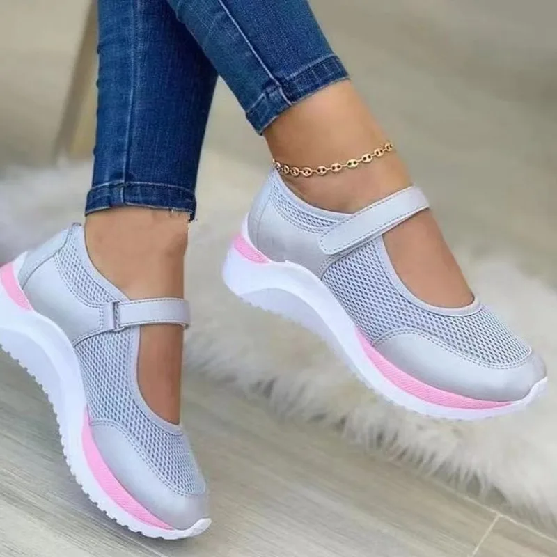 Womens Sneakers Breathable Fly Weave Mesh Shoes Lightweight Outdoor Running Trainers Comfortable Thick Sole Knit Shoes BigSize43
Womens Sneakers Breathable Fly Weave Mesh Shoes Lightweight Outdoor Running Trainers Comfortable Thick Sole Knit Shoes BigSize43