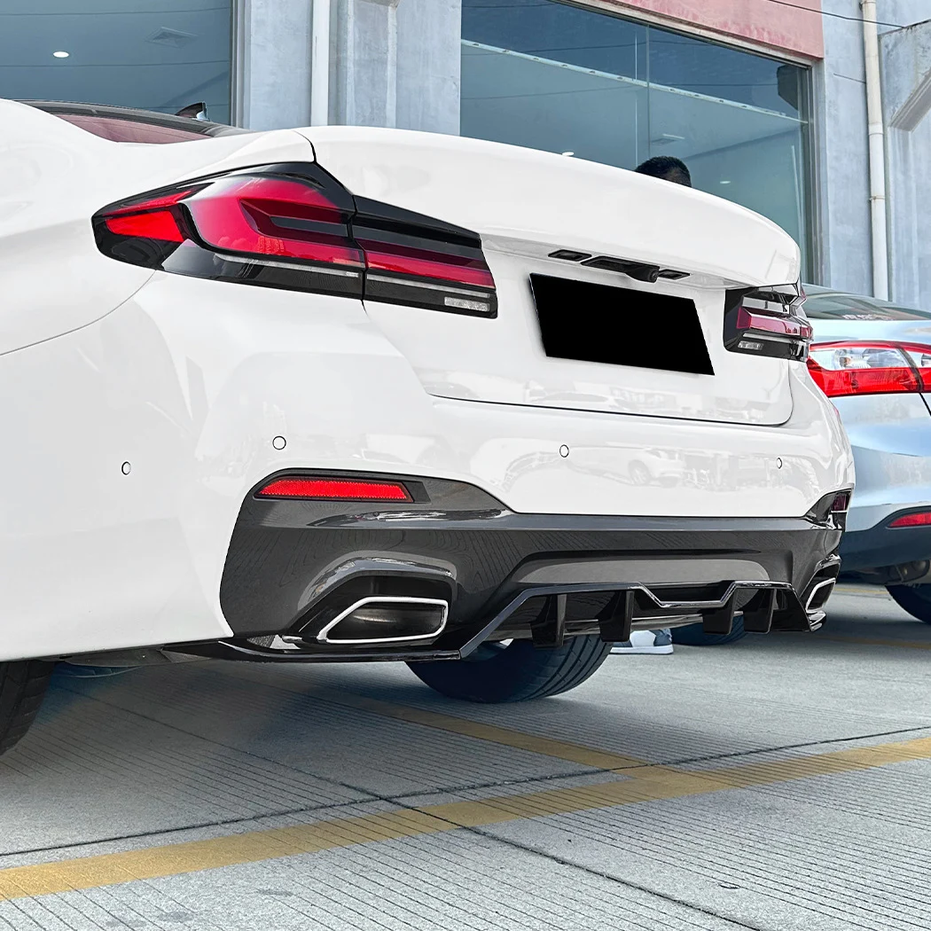 ABS Rear Bumper Diffuser Lip Spoiler Splitter Protector For BMW 5 Series G30 M Sport LCI 2021-2023 MP Style Decoration Guard
ABS Rear Bumper Diffuser Lip Spoiler Splitter Protector For BMW 5 Series G30 M Sport LCI 2021-2023 MP Style Decoration Guard