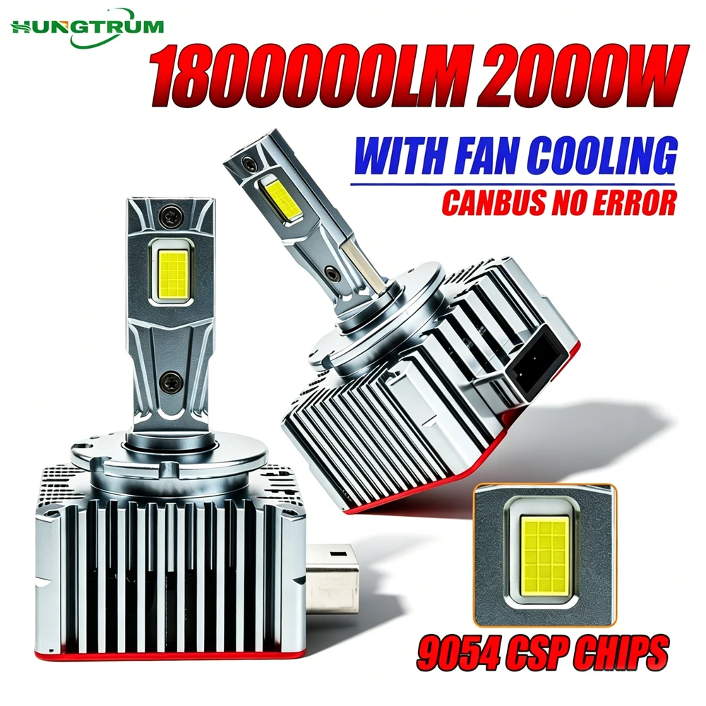 D3S D1S Led Headlight 1800000LM With Fan D1R D3R D2S D4S Led Headlamp Bulb D2R D4R Auto Light 6000K White Lights With Turbo Fan
D3S D1S Led Headlight 1800000LM With Fan D1R D3R D2S D4S Led Headlamp Bulb D2R D4R Auto Light 6000K White Lights With Turbo Fan