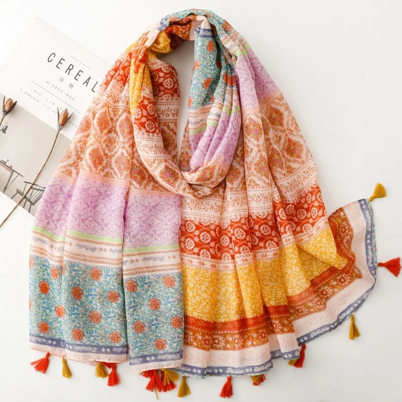 88*180cm Women Viscose Scarf Summer Beach Shawl Cotton Linen Feeling Tassel Pashmina Muslim Hijab Wrap Lady
88*180cm Women Viscose Scarf Summer Beach Shawl Cotton Linen Feeling Tassel Pashmina Muslim Hijab Wrap Lady