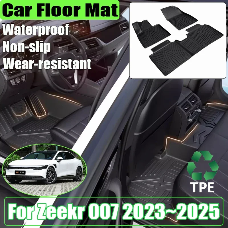 Car Rear Floor Mat For Geely Zeekr 007 2023 2024 2025 TPE Waterproof Anti-scratch Leather Mud Carpet Cover Foot Pad Accessories
Car Rear Floor Mat For Geely Zeekr 007 2023 2024 2025 TPE Waterproof Anti-scratch Leather Mud Carpet Cover Foot Pad Accessories