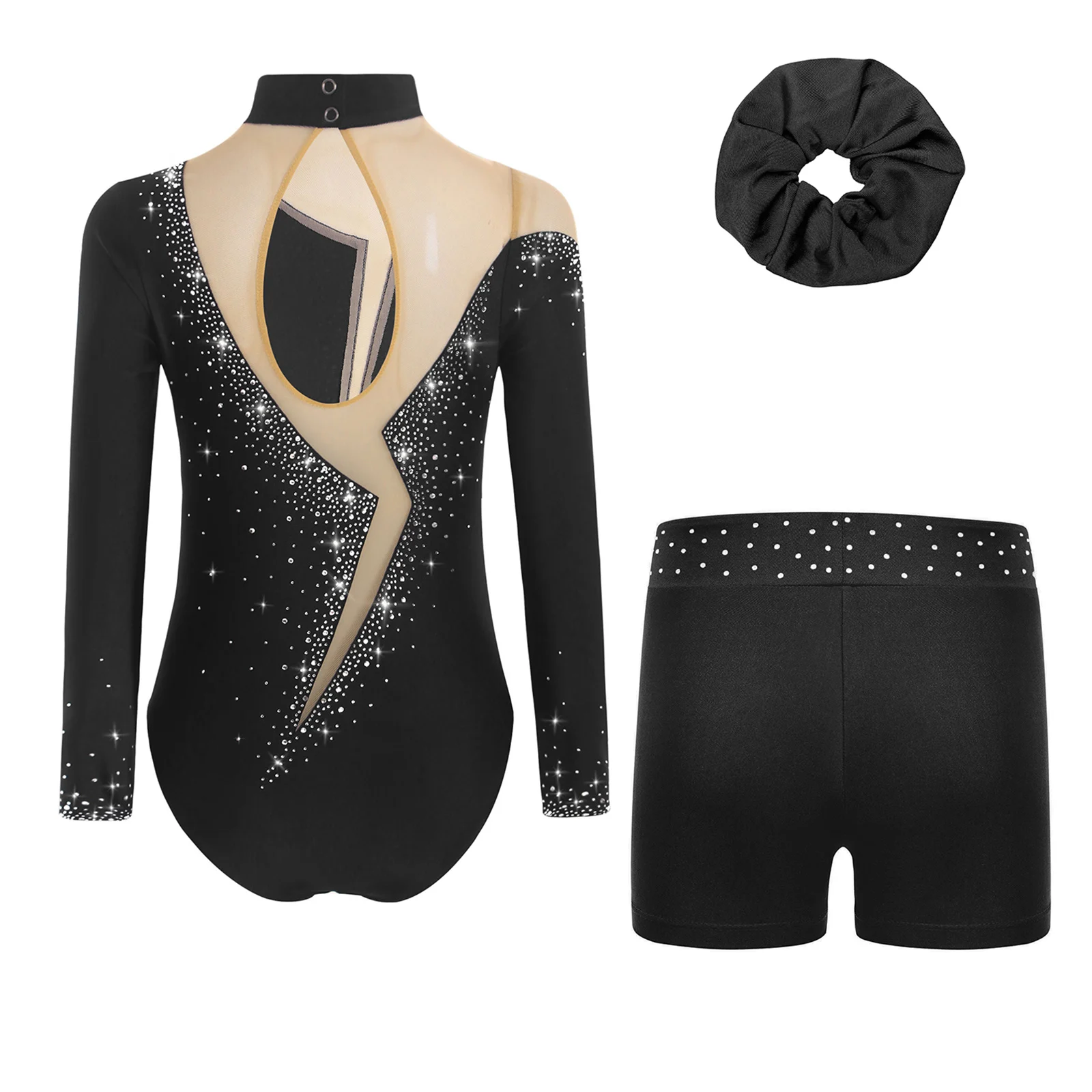 Kids Girls Ballet Dance Leotard With Body Shorts Hair Band Long Sleeve Workout Outfits Gymnastics Jersey Bodysuit Clothes
Kids Girls Ballet Dance Leotard With Body Shorts Hair Band Long Sleeve Workout Outfits Gymnastics Jersey Bodysuit Clothes