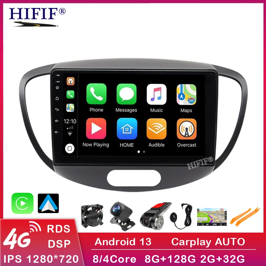 Car Radio For Hyundai I10 2008 2009 2010 2011 2012 2din Radio Carplay Autoradio Navigation GPS Video Player Stereo Multimedia CD
Car Radio For Hyundai I10 2008 2009 2010 2011 2012 2din Radio Carplay Autoradio Navigation GPS Video Player Stereo Multimedia CD