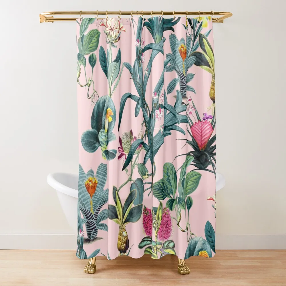 Tropical Jungle Vibrant Botanical Garden Shower Curtain For Shower Waterproof Shower Anime Bathroom Curtain
Tropical Jungle Vibrant Botanical Garden Shower Curtain For Shower Waterproof Shower Anime Bathroom Curtain