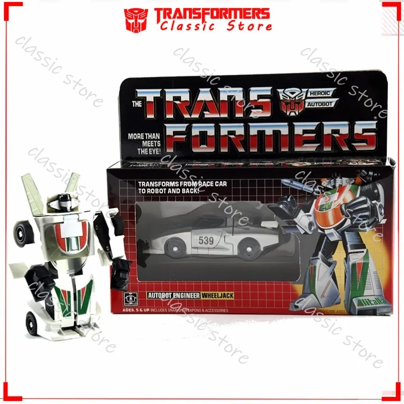 In Stock Classic Transformers Toys G1 Reissue KO Edition Wheeljack Cybertron Autobots Action Figures Collectible Gifts
In Stock Classic Transformers Toys G1 Reissue KO Edition Wheeljack Cybertron Autobots Action Figures Collectible Gifts