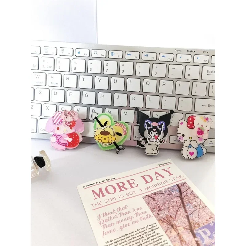 Sanrio Hello Kitty New Acrylic Cartoon Creative Rotating Clip My Melody Pochacco Kuromi Cute Princess Spinning Windmill Hairpins
Sanrio Hello Kitty New Acrylic Cartoon Creative Rotating Clip My Melody Pochacco Kuromi Cute Princess Spinning Windmill Hairpins