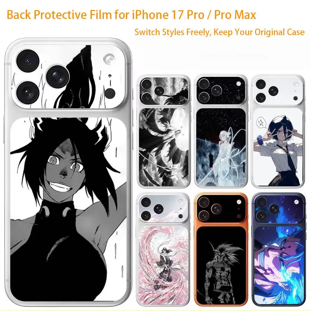 B-BleachR-Rukia Premium Skin Wrap for iPhone 17 Pro/Max, Back Frame Camera Protective Decal (Not Case)
B-BleachR-Rukia Premium Skin Wrap for iPhone 17 Pro/Max, Back Frame Camera Protective Decal (Not Case)