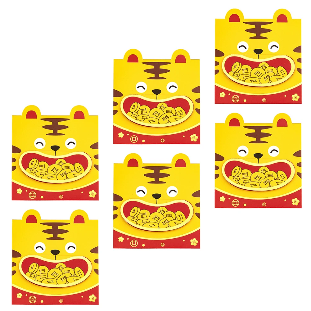 6 шт. красные конверты, весенний фестиваль, карманы для денег, удача, мир и счастье на дни рождения, детские душа, посещающие родственники
6 шт. красные конверты, весенний фестиваль, карманы для денег, удача, мир и счастье на дни рождения, детские душа, посещающие родственники