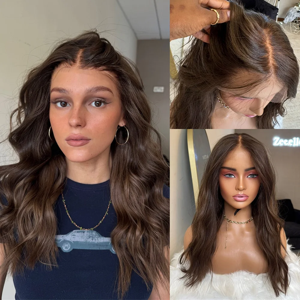 Mocha Brunette Lace Front Wig Long Wavy Chocolate Brown Natural Looking Wig Heat Resistant Synthetic Wig for Women Daily Use
Mocha Brunette Lace Front Wig Long Wavy Chocolate Brown Natural Looking Wig Heat Resistant Synthetic Wig for Women Daily Use