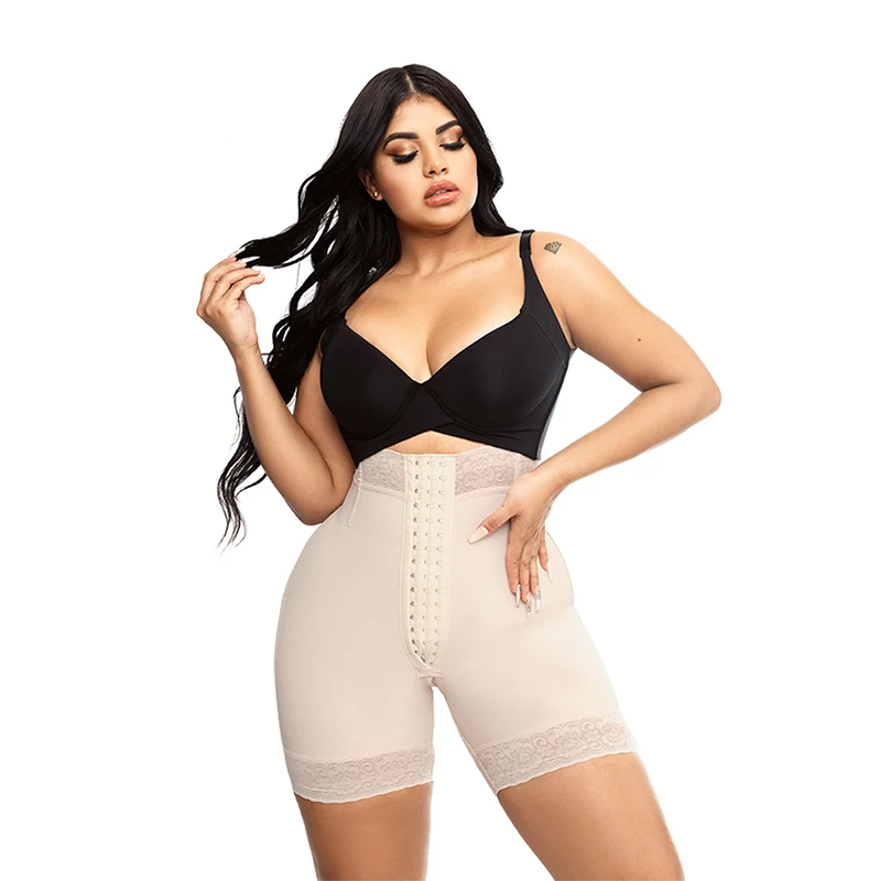 Fajas Colombianas Women Shapewear Hourglass Body Shaper High Waist Shorts Slimming Butt Lifter Hook-eyes Double Compression BBL
Fajas Colombianas Women Shapewear Hourglass Body Shaper High Waist Shorts Slimming Butt Lifter Hook-eyes Double Compression BBL