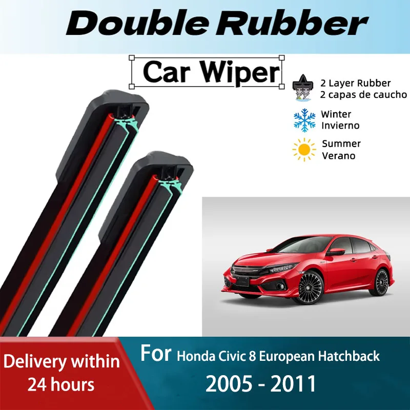 Windscreen Window Accessories LH Front Windshield Wiper Blades For Honda Civic 8 European Hatchback 2005-2011 2006 2007 2008
Windscreen Window Accessories LH Front Windshield Wiper Blades For Honda Civic 8 European Hatchback 2005-2011 2006 2007 2008