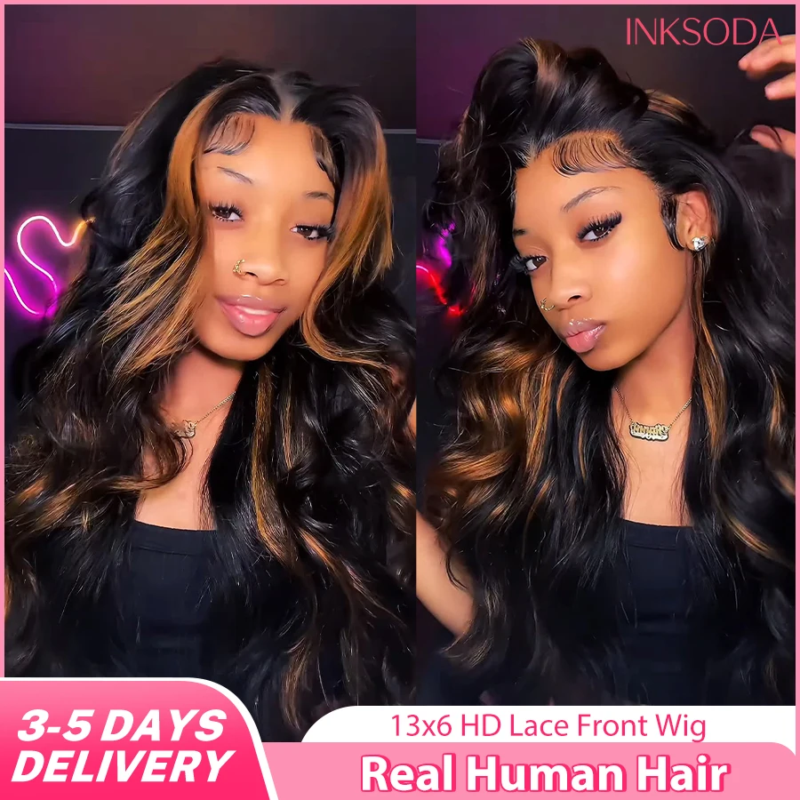 220% Density P1B30 Highlight Ombre 13x6 13x4 HD Transparent Lace Front Human Hair Wigs Body Wave Human Hair Wig 34 Inch P1B30 Colored Wigs For Natural Look Human Hair Wigs For Women Water Wave Brazilian Pre-Plucked Prebleached Colored Wig
220% Density P1B30 Highlight Ombre 13x6 13x4 HD Transparent Lace Front Human Hair Wigs Body Wave Human Hair Wig 34 Inch P1B30 Colored Wigs For Natural Look Human Hair Wigs For Women Water Wave Brazilian Pre-Plucked Prebleached Colored Wig
