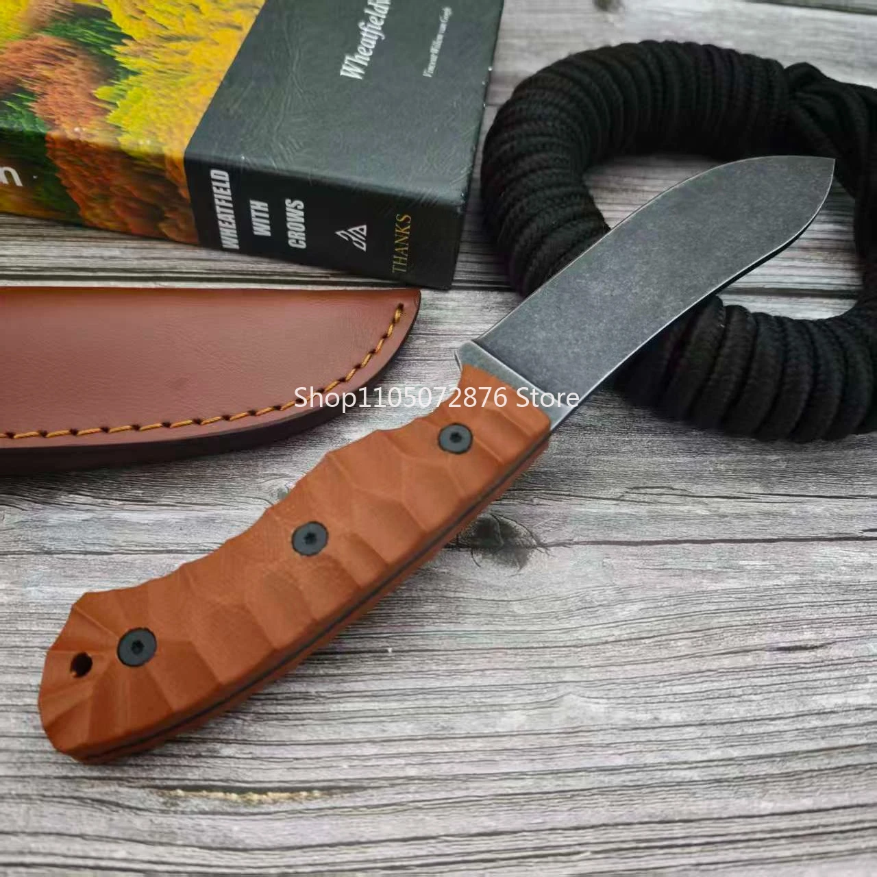 JG5 Survival Outdoor Knife Multi-purpose Cutting Tools Wilderness Survival Combat Self Defense Fixed Blade Knife Adventure Tools
JG5 Survival Outdoor Knife Multi-purpose Cutting Tools Wilderness Survival Combat Self Defense Fixed Blade Knife Adventure Tools