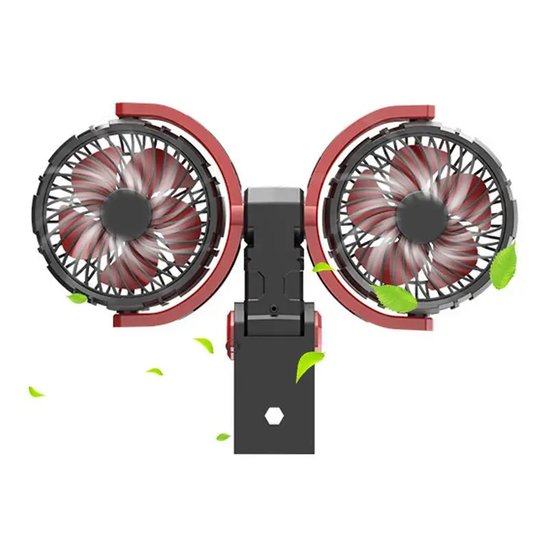 Car Cooling Fan 360 Adjustable Dual Head Car Fan 5V/12V/24V Low Noise Automotive Electric Fan Car Accessories
Car Cooling Fan 360 Adjustable Dual Head Car Fan 5V/12V/24V Low Noise Automotive Electric Fan Car Accessories