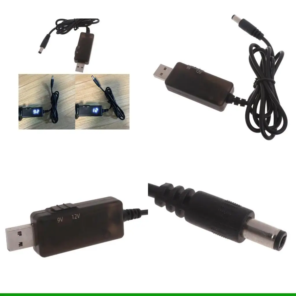 U55C Multifunctional USB Line Converter Cable Wire 5V to DC9V/12V for Router
U55C Multifunctional USB Line Converter Cable Wire 5V to DC9V/12V for Router