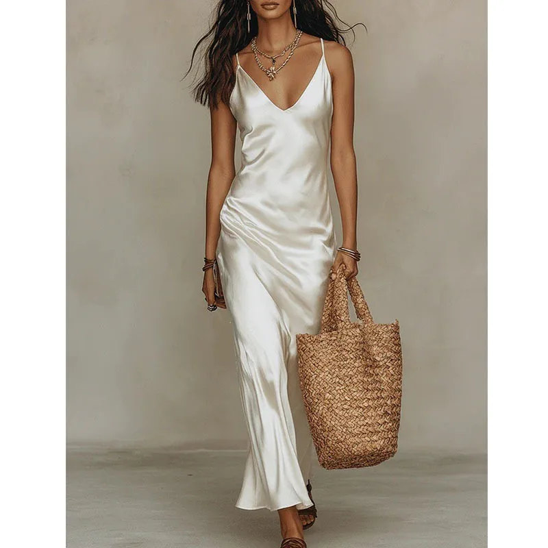 Women's Summer Elegant Sleeveless Party Long Dress
Women's Summer Elegant Sleeveless Party Long Dress