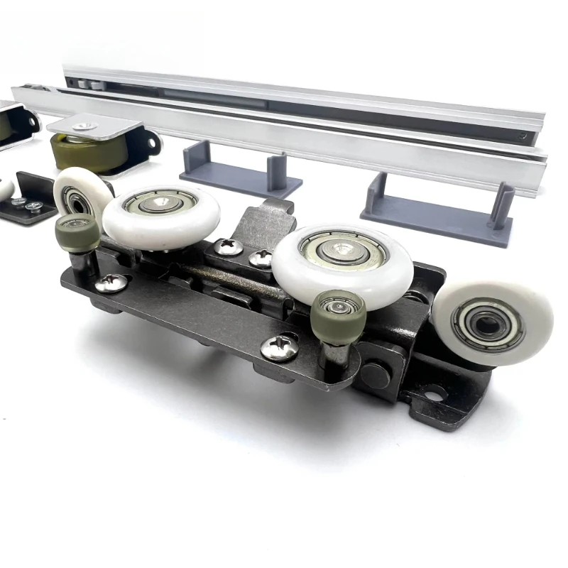 Modern Furniture Hardware System Cold Rolled Steel Invisible Sliding Door Roller Kit for Bedrooms and Kitchens
Modern Furniture Hardware System Cold Rolled Steel Invisible Sliding Door Roller Kit for Bedrooms and Kitchens