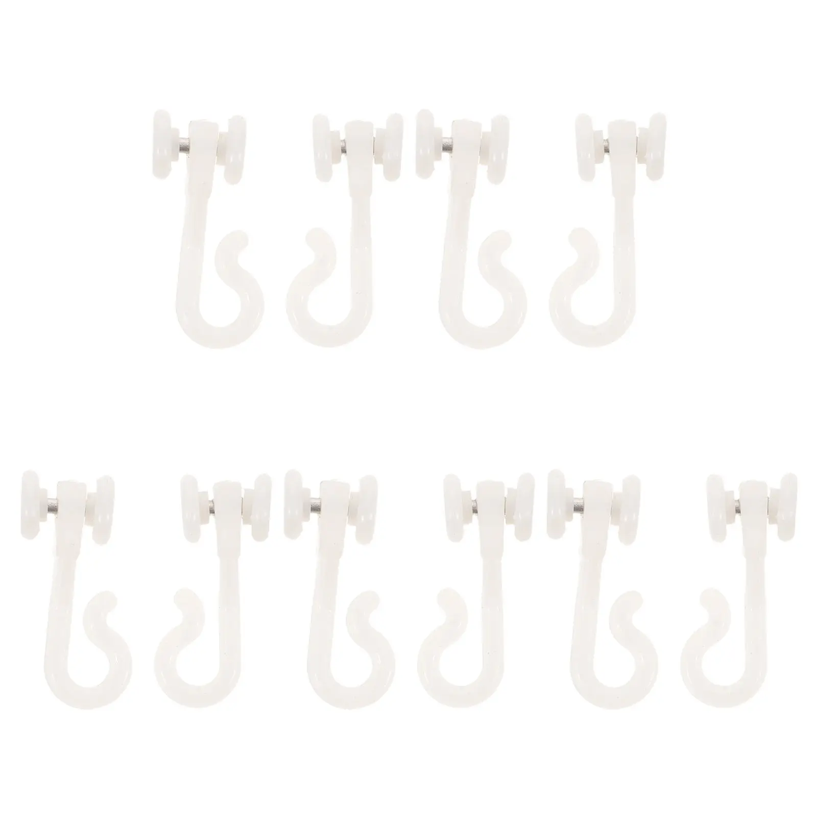 10Pcs U-Shaped Track Hooks for Mosquito Net Ceiling Mounting Smooth Gliding Canopy Hanging Rail System Curtain Track Slider
10Pcs U-Shaped Track Hooks for Mosquito Net Ceiling Mounting Smooth Gliding Canopy Hanging Rail System Curtain Track Slider