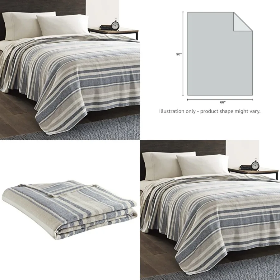 Size Blanket, 100 Soft Cotton Bed Blanket for Year Round Comfort, Throw Blanket for Couch or Bed
Size Blanket, 100 Soft Cotton Bed Blanket for Year Round Comfort, Throw Blanket for Couch or Bed