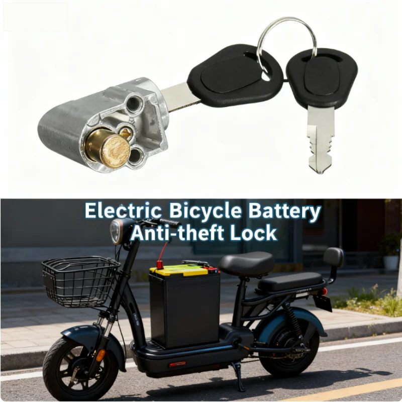 1set Motorcycle Anti Theft Lock Battery Pack Box Safety Lock Kit Electric Bike Scooter Electric Bicycle Lock Motorbike Accessory
1set Motorcycle Anti Theft Lock Battery Pack Box Safety Lock Kit Electric Bike Scooter Electric Bicycle Lock Motorbike Accessory