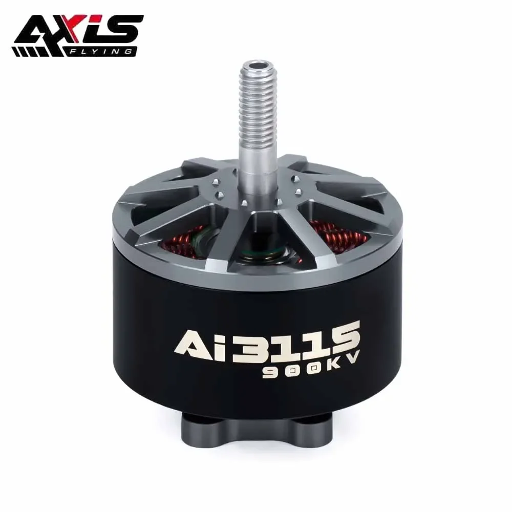 AxisFlying AI3115 3115 900KV бесщеточный двигатель 3-6S для 8-10-дюймового дрона дальнего действия Cinelifter
AxisFlying AI3115 3115 900KV бесщеточный двигатель 3-6S для 8-10-дюймового дрона дальнего действия Cinelifter
