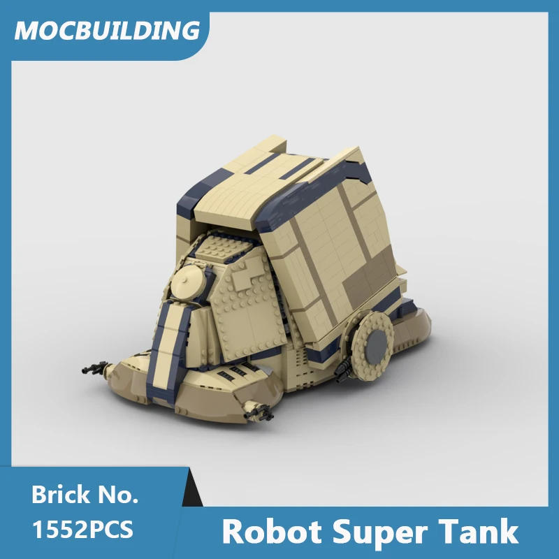 Строительные блоки MOC, робот, суперемкость, строительные блоки, коллекция, дисплей, Обучающие креативные рождественские игрушки, подарки, 1552 шт.
Строительные блоки MOC, робот, суперемкость, строительные блоки, коллекция, дисплей, Обучающие креативные рождественские игрушки, подарки, 1552 шт.