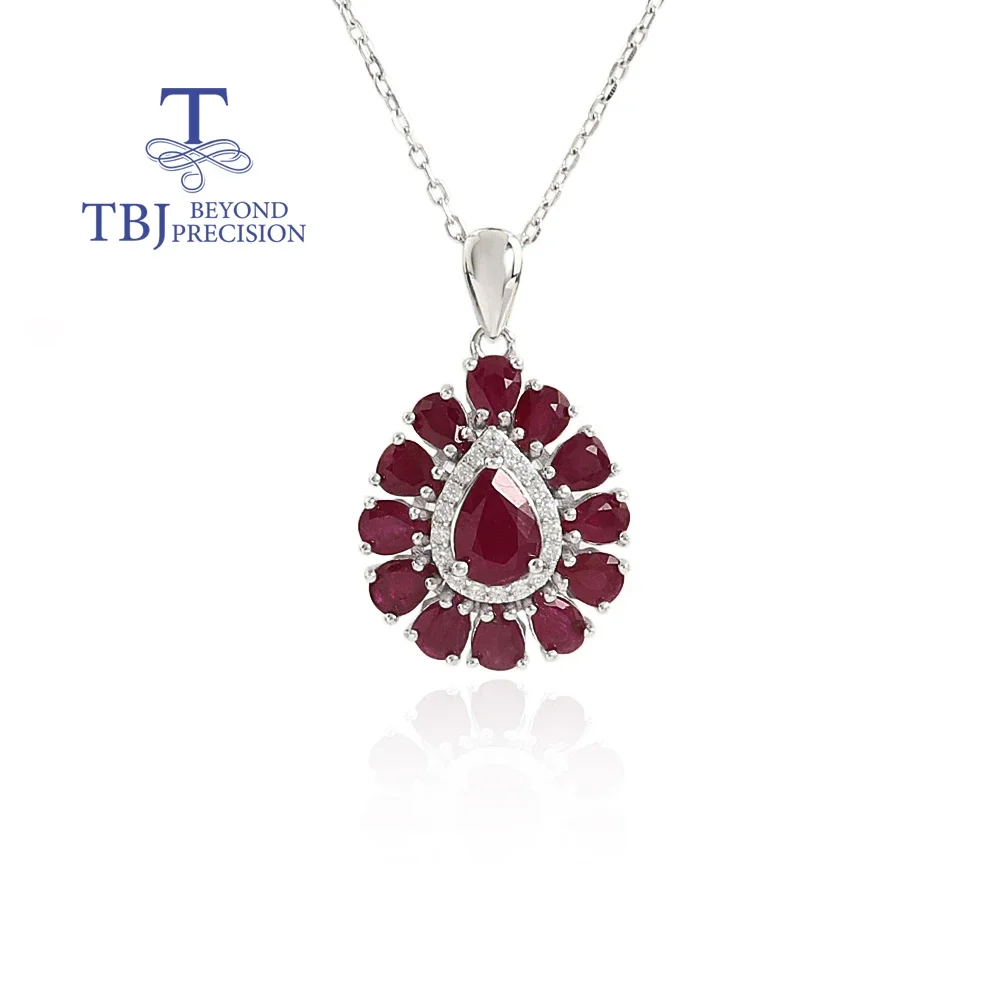 2026Women Classic Natural Pear Ruby Pendant Necklace 925 Sterling Silver Real Gemstones Fine Jewelry for Birthday Festival Gifts
2026Women Classic Natural Pear Ruby Pendant Necklace 925 Sterling Silver Real Gemstones Fine Jewelry for Birthday Festival Gifts