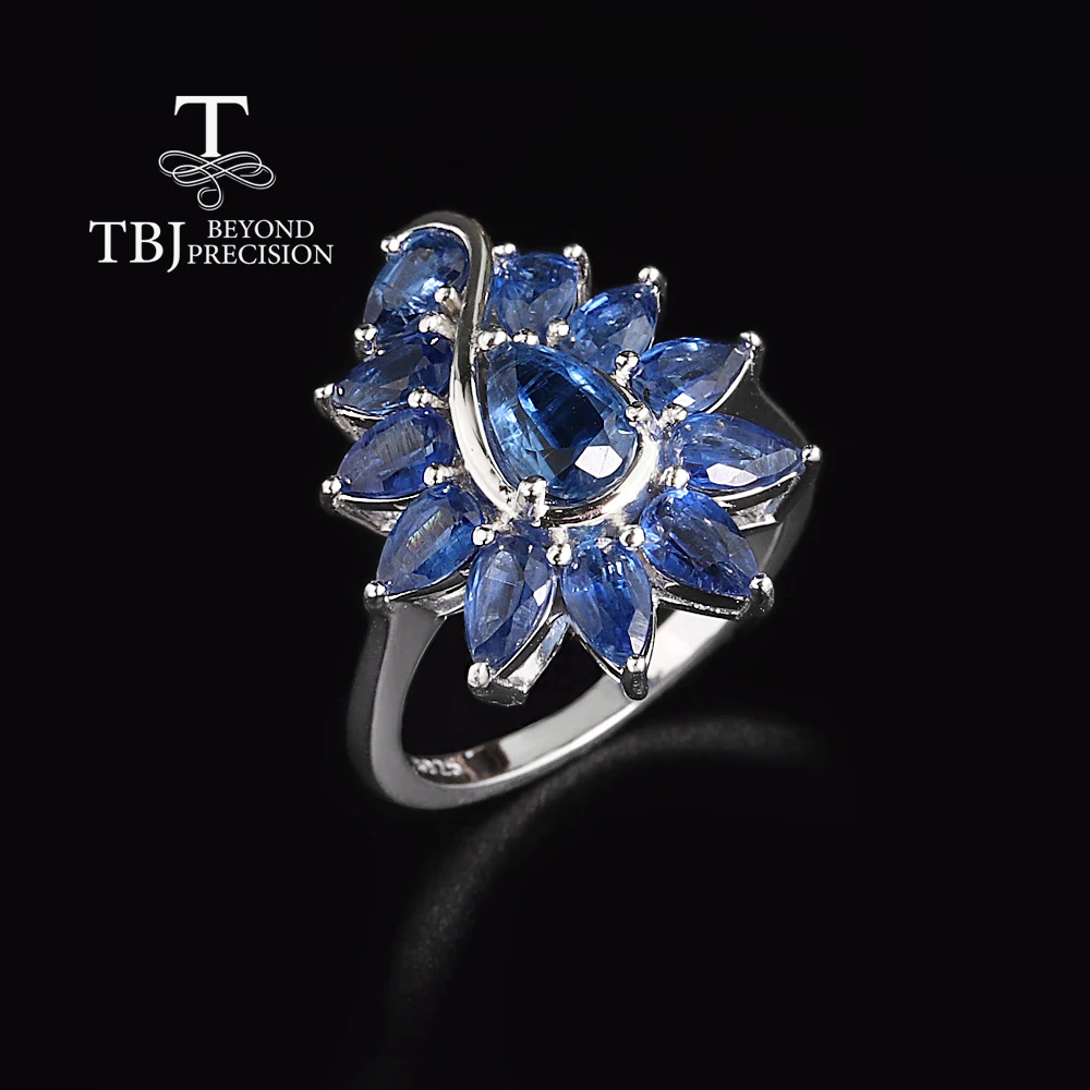 Gorgeous 925 sterling silver Ring natural 4.25ct blue kyanite real gemstone fine jewelry for women Anniversary and banquet gifts
Gorgeous 925 sterling silver Ring natural 4.25ct blue kyanite real gemstone fine jewelry for women Anniversary and banquet gifts