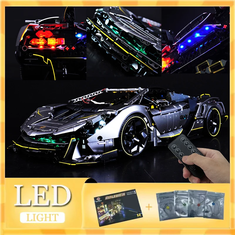 DIY RC LED Light Kit For Guly 10638 (Only LED Light,Without Blocks Model) 
DIY RC LED Light Kit For Guly 10638 (Only LED Light,Without Blocks Model)