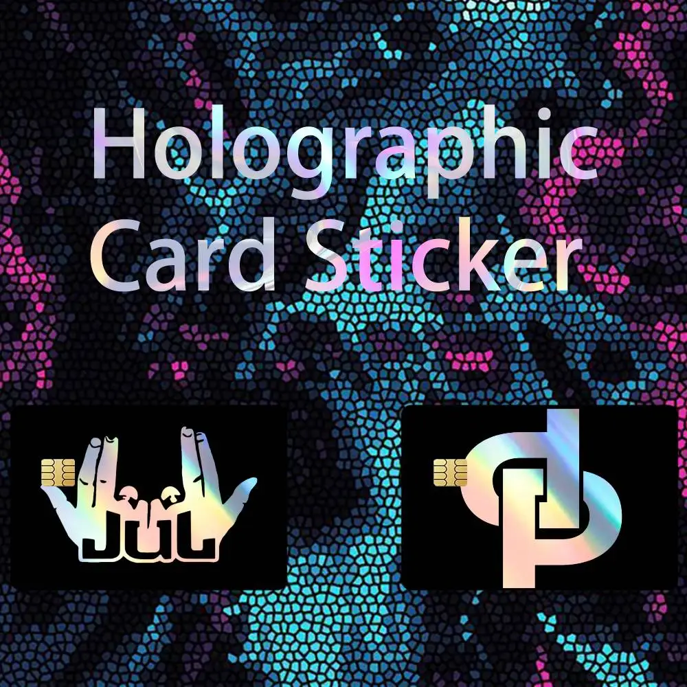 JUL Cool Laser Holographic No Fade Credit Bank Debit Card Skin Sticker Film
JUL Cool Laser Holographic No Fade Credit Bank Debit Card Skin Sticker Film