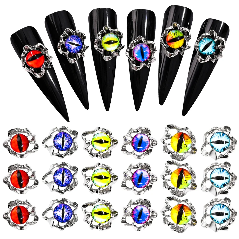 10pcs 3D Evil Halloween Eye Nail Charms 3D Alloy Vintage Nail Gems Punk Jewelry Glitter Acrylic DIY Nail Art Accessories
10pcs 3D Evil Halloween Eye Nail Charms 3D Alloy Vintage Nail Gems Punk Jewelry Glitter Acrylic DIY Nail Art Accessories
