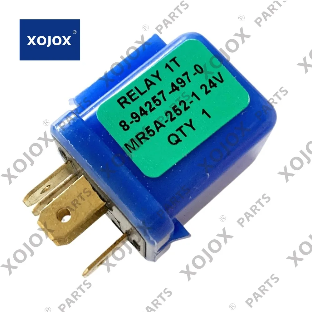 XOJOX MR5A016B2 8-94257-497-0 MR5A-252-1 569-06-61960 24V Relay with 5 Pins for Excavator Truck Car Engine Aftermarket Replaceme
XOJOX MR5A016B2 8-94257-497-0 MR5A-252-1 569-06-61960 24V Relay with 5 Pins for Excavator Truck Car Engine Aftermarket Replaceme