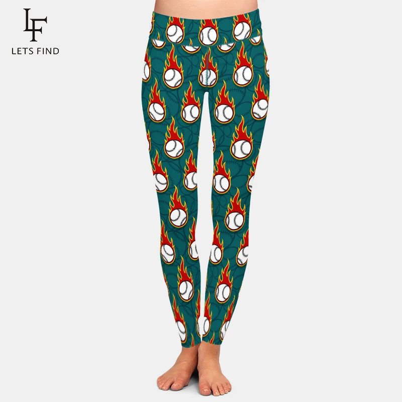 LETSFIND 3D Balls Print High Quaility Women Pant Fashion High Waist Fitness Soft Comfortable Stretch Full Leggings
LETSFIND 3D Balls Print High Quaility Women Pant Fashion High Waist Fitness Soft Comfortable Stretch Full Leggings