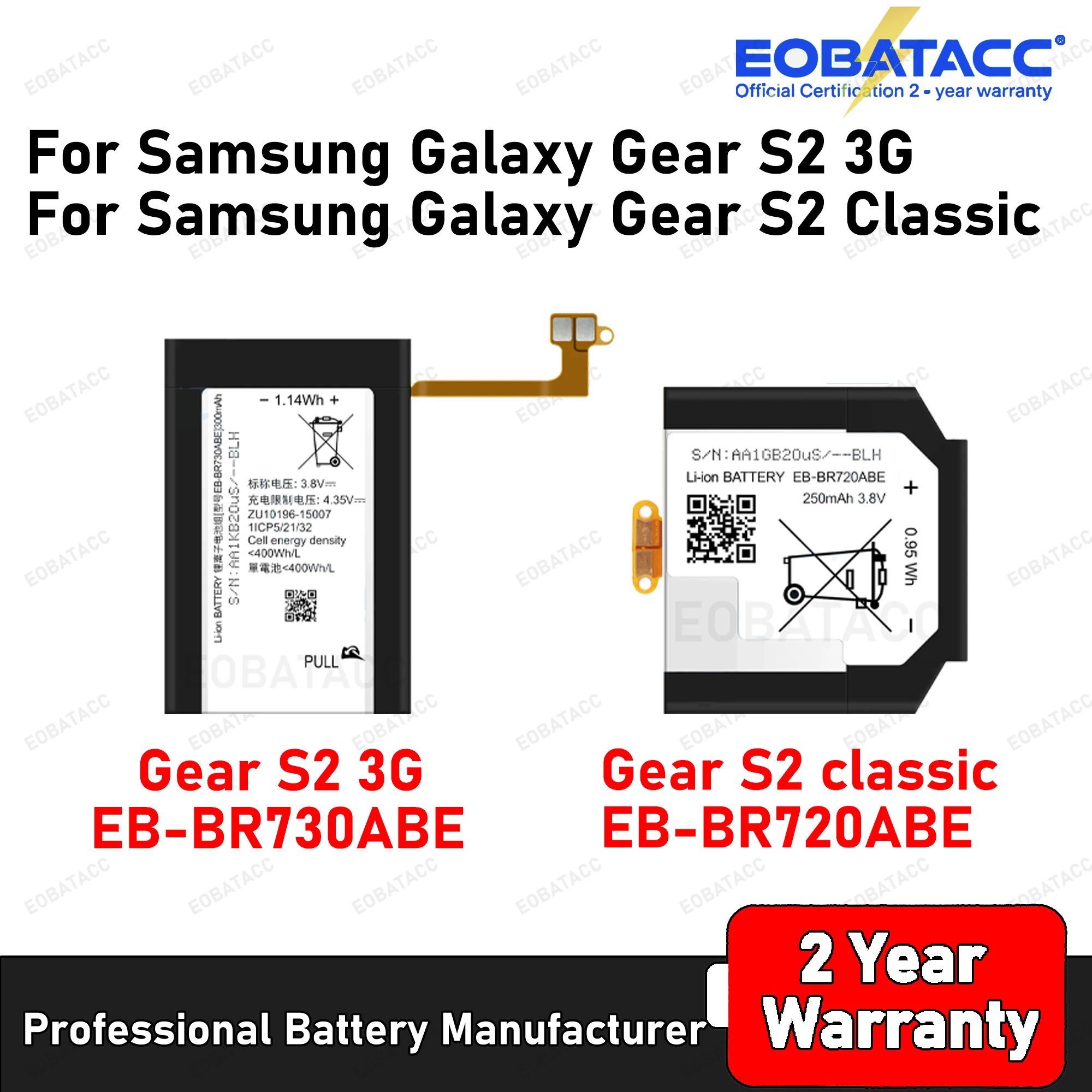 Совершенно новый EB-BR730ABE EB-BR720ABE для Samsung Gear Sport SM-R600 S2 3G SM-R730 Gear S2 classic SM-R720 Батареи + бесплатные инструменты
Совершенно новый EB-BR730ABE EB-BR720ABE для Samsung Gear Sport SM-R600 S2 3G SM-R730 Gear S2 classic SM-R720 Батареи + бесплатные инструменты