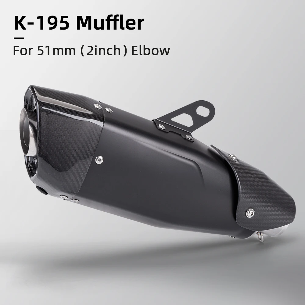 High Performance, Exhaust Pipe, Modified Carbon Fiber Motorcycle Muffler, Suitable for K195, 51mm
High Performance, Exhaust Pipe, Modified Carbon Fiber Motorcycle Muffler, Suitable for K195, 51mm