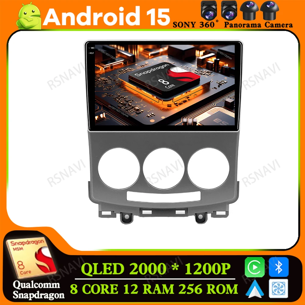 Android 15 For MAZDA 5 2005 2006 2007 2008 2009 2010 Qualcomm Head Unit Multimedia 4G LTE DSP Stereo DVD Viedo Player BT QLED
Android 15 For MAZDA 5 2005 2006 2007 2008 2009 2010 Qualcomm Head Unit Multimedia 4G LTE DSP Stereo DVD Viedo Player BT QLED