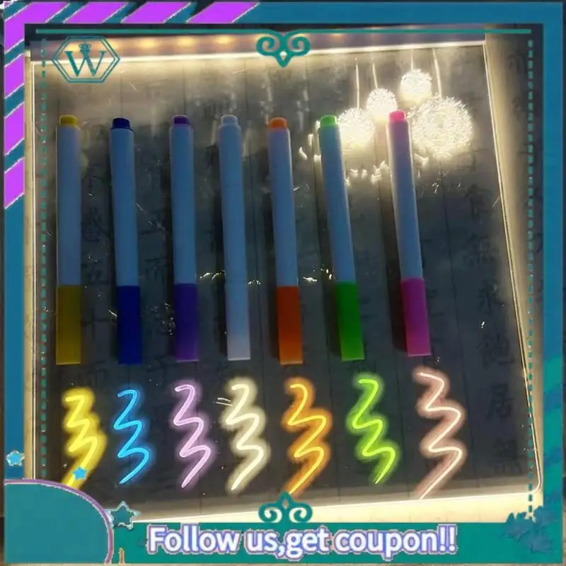 Модернизированная акриловая светодиодная светящаяся доска для рисования, игрушка для детей, устойчивая к царапинам, регулируемая стираемая доска для заметок с буквами, подарок на день рождения
Модернизированная акриловая светодиодная светящаяся доска для рисования, игрушка для детей, устойчивая к царапинам, регулируемая стираемая доска для заметок с буквами, подарок на день рождения