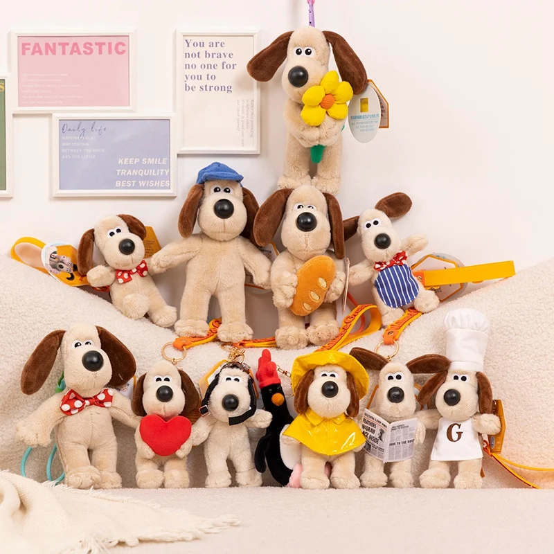 Kawaii Wallace and Gromit плюшевые игрушки мультяшные собаки Kawaii сумка кулон брелок аниме милый щенок мягкие куклы подарок на день рождения и Рождество
Kawaii Wallace and Gromit плюшевые игрушки мультяшные собаки Kawaii сумка кулон брелок аниме милый щенок мягкие куклы подарок на день рождения и Рождество
