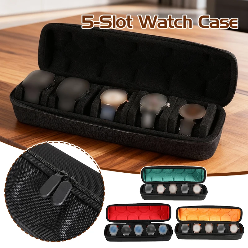 Сумка для хранения механических часов с 5 слотами, противоударный и устойчивый к падению портативный ящик для хранения часов, органайзер для дорожных часов
Сумка для хранения механических часов с 5 слотами, противоударный и устойчивый к падению портативный ящик для хранения часов, органайзер для дорожных часов