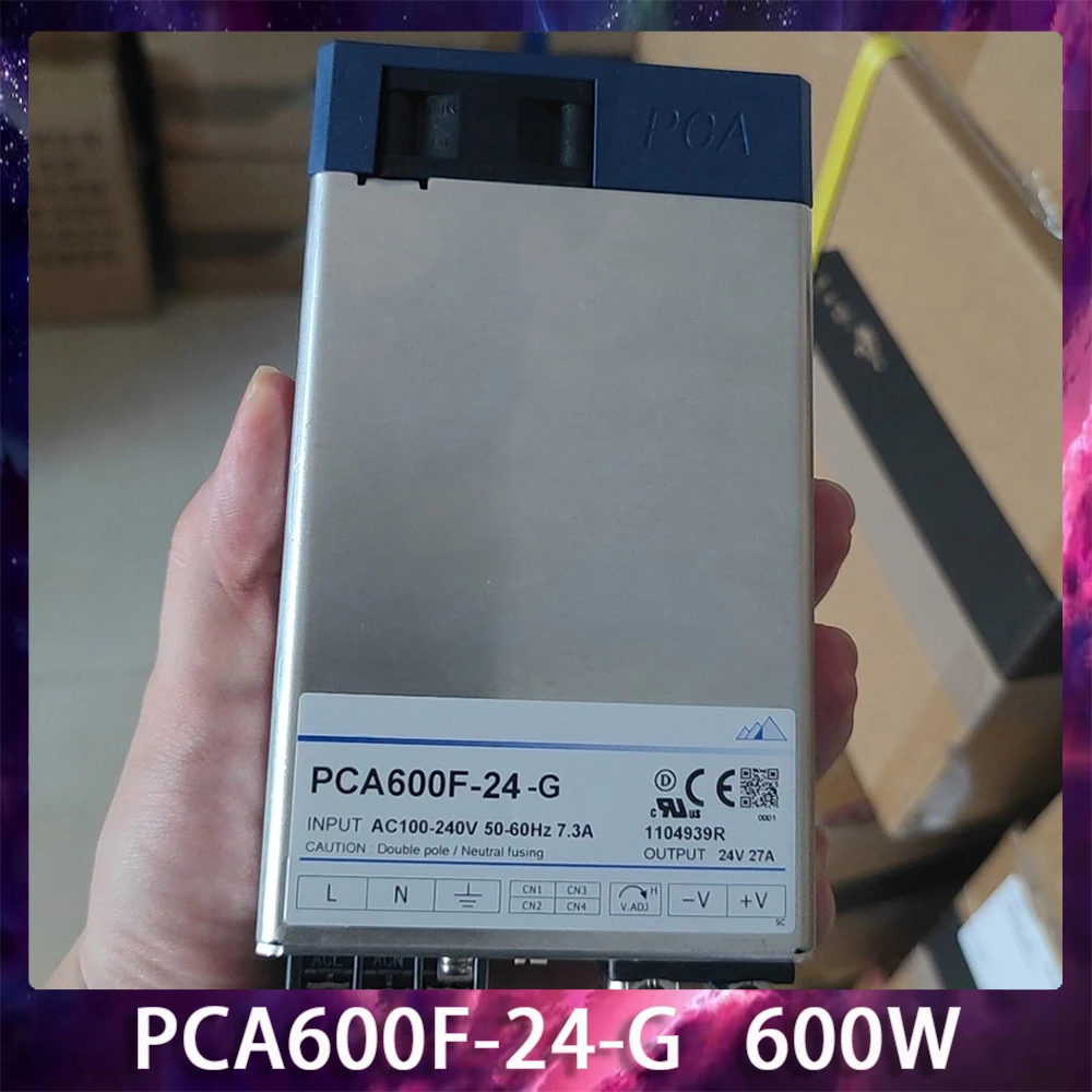 PCA600F-24-G 600 Вт для COSEL INPUT AC100-240 В 50-60 Гц 7,3 А ВЫХОД 24 В 27 А Импульсный источник питания
PCA600F-24-G 600 Вт для COSEL INPUT AC100-240 В 50-60 Гц 7,3 А ВЫХОД 24 В 27 А Импульсный источник питания