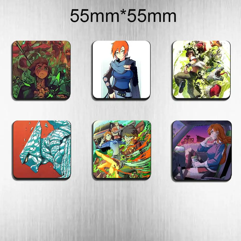 Gwen Tennyson Ben 10 Tennyson Black Square Plastic Fridge Magnet, for Magnetic Sticker No Trace Left, Durable, Smooth Textured
Gwen Tennyson Ben 10 Tennyson Black Square Plastic Fridge Magnet, for Magnetic Sticker No Trace Left, Durable, Smooth Textured