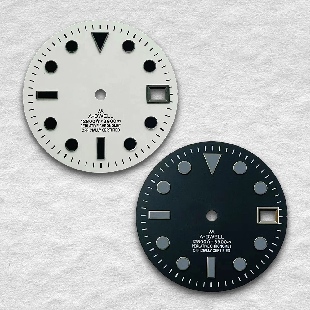 High Quality Nh35 Dial 28.5mm S Logo Suitable for Nh35/Nh36 Japanese Movement Watch Black Warrior Modification Accessories
High Quality Nh35 Dial 28.5mm S Logo Suitable for Nh35/Nh36 Japanese Movement Watch Black Warrior Modification Accessories